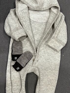 Disana Boiled Wool Overalls 3-6m